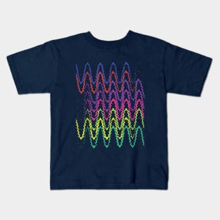 Dynamic Waves Kids T-Shirt